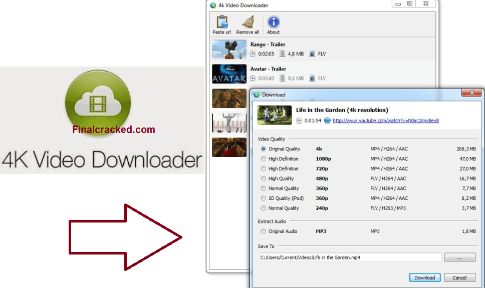 4k video downloader with key
